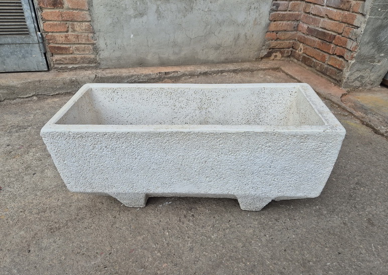 jardinera maceta hormigon 47x32x80 1u